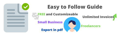 How to create and export customizable digital invoices with SMIELS as a freelancer or small business.