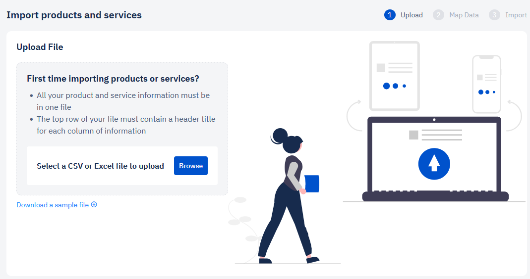 import product module